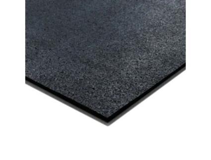 Tapete de borracha reciclada em rolo - Plano 2 mm - Largura 120 cm