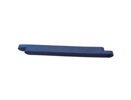 Borracha - Peça final - 110 x 10 x 10 cm - Azul