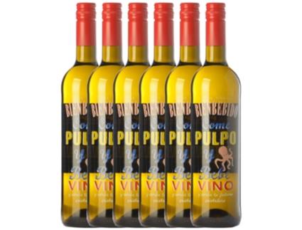 Vinho CASTILLO DE MAETIERRA Castillo De Maetierra Come Pulpo Y Bebe Vino Albariño Rioja (0.75 L - 6 unidades)