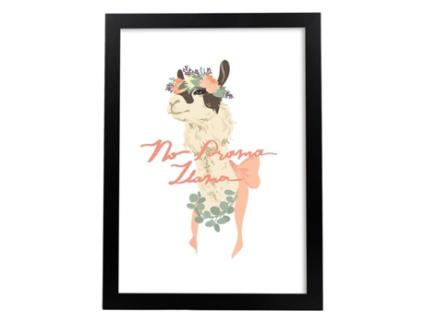 Cartazes Com Mensagens Felizes Esclarecidas. Decoração De Decoração 'Sem Chamadas De Drama' Com Frases Motivadoras E Cheios De Energia. Sem Quadro