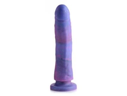 Dildo De Silicone Com Glitter Magic Stick 20 Cm STRAP U