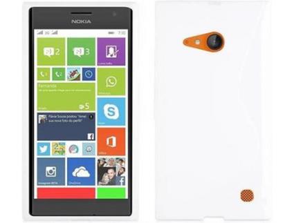 Capa para Nokia Lumia 730 CADORABO Branco