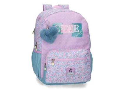 Mochila ENSO (32 x 42 x 14 - Poliéster - Roxo)