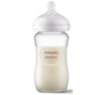 Biberão Nature Response Vidro Philips Avent 240 ml