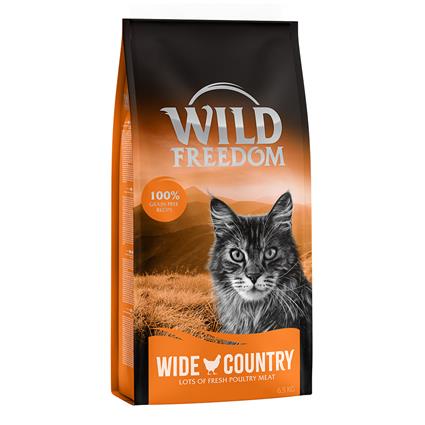 Wild Freedom Adult Wide Country com aves - Pack económico: 2 x 6,5 kg