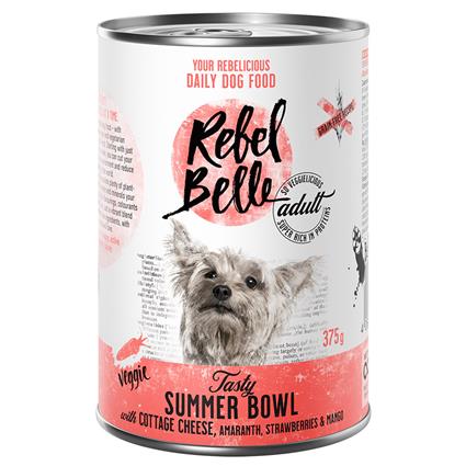 Rebel Belle Adult Tasty Summer Bowl comida vegetariana para cães  - 375 g