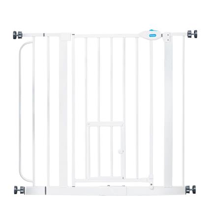 Barreira Carlson Pet Gate com gateira - A 76,2 cm x L 73,66 cm - 92,71 cm