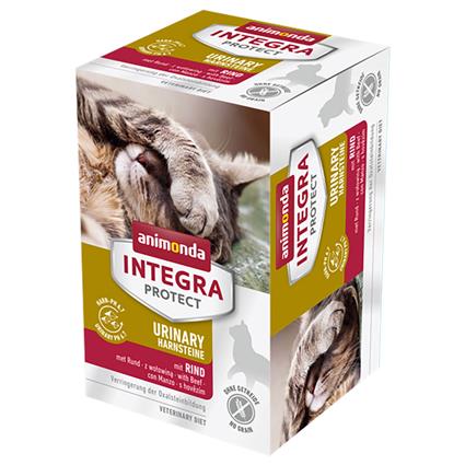 Animonda Integra Protect Adult Urinary Cálculos de oxalato 6 x 100 g - Pato