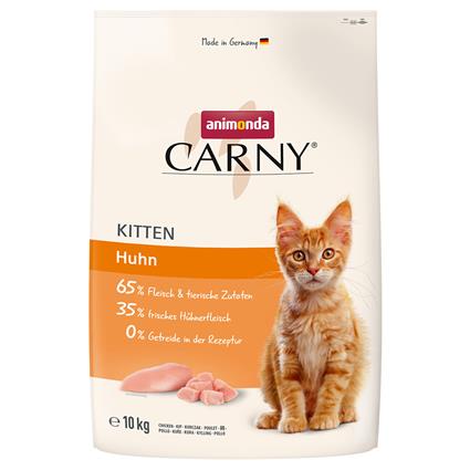 Animonda Carny Kitten com frango ração para gatinhos - Pack económico: 2 x 10 kg