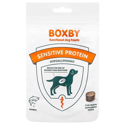 Boxby Sensitive Protein snacks funcionais para cães  - 100 g