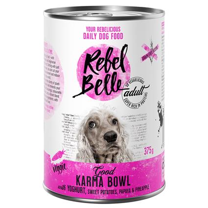Rebel Belle Adult Good Karma Bowl comida vegetariana para cães - 375 g