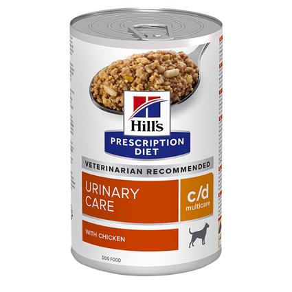 Hill's Prescription Diet c/d Multicare Urinary Care latas para cães - 12 x 370 g