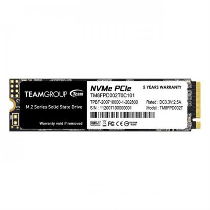 SSD M.2 PCIe NVMe Team Group 2TB MP33 PRO-2400R-2100W-220-200K IOPS