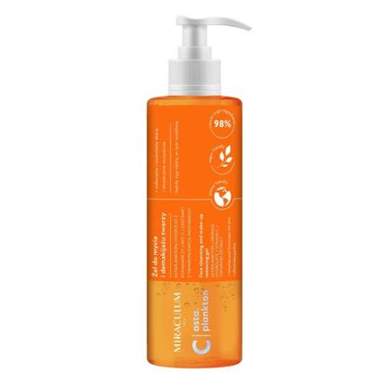 Gel de limpeza facial e desmaquilhante de plâncton 200 ml