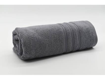 Toalha de Duche 100% Algodão 500 Gr/M2 VIDAL HOME (70x140 cm - Cinza)