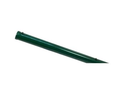 Poste recto para cerramientos - Verde - Ø 48 mm - 1800 mm