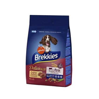 Brekkies Penso para Cães Adultos com Boi e Legumes 3000 gr