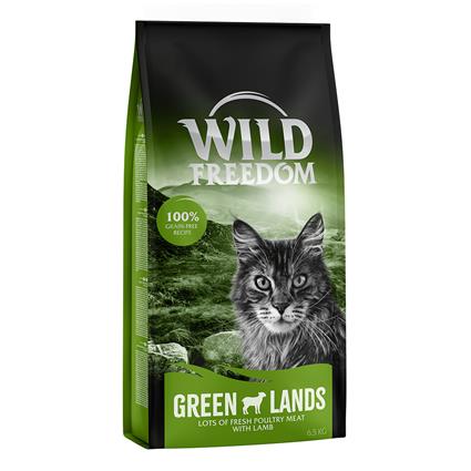 Wild Freedom Adult Green Lands com cordeiro - 6,5 kg