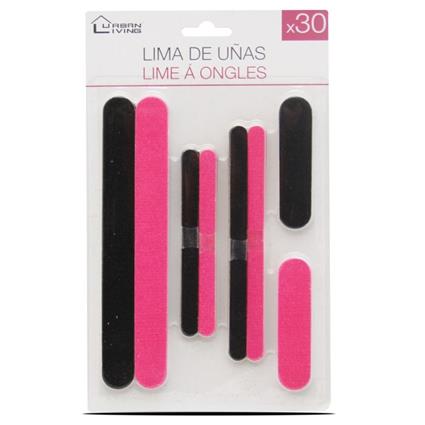 Conjunto de limas de unha
