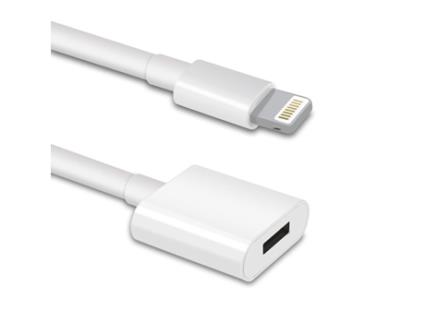 Cabo Extensão Lightning Fêmea Lightning para Apple Pencil