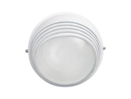 Aplique Exterior Redondo Blanco LUXFORM