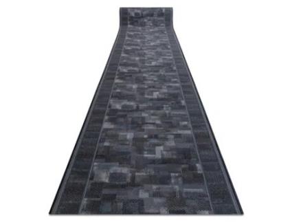 Passadeira Base Antideslizante DYWANY LUSZCZOW Tribe Antracite 80 cm