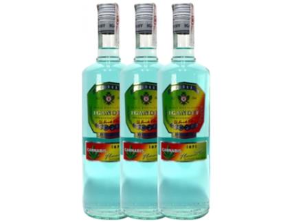 Vodka JODHPUR Jodhpur Iganoff Cannabis (1 L - 3 unidades)