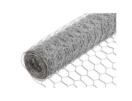 Enrejado 31x08 100 cm triple torsion galv  rollo 50 m