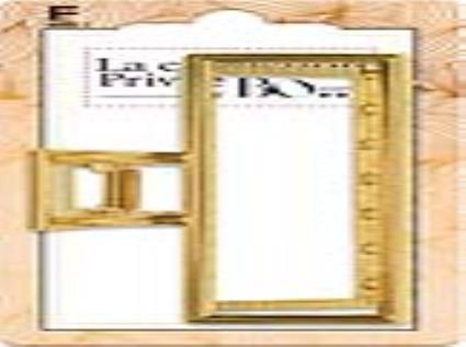 Mola Bo Paris Quadrada Dourada Un