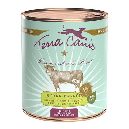 Terra Canis Menu sem cereais 6 x 800 g - Vitela