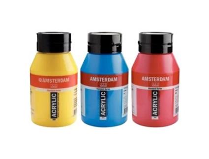 Acrílico Amsterdam 1Litro Rosa Quinacridona 366
