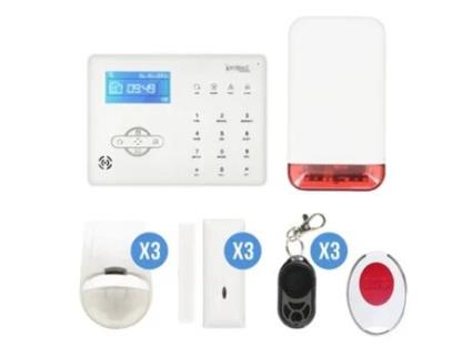 Kit de Alarme Doméstico Rtc 15 com Sirene Autónoma IPROTECT EVOLUTION