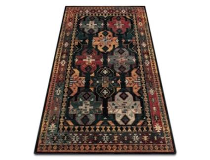 Tapete de Lã DYWANY LUSZCZOW Omega Rohan Oriental Azul Oscuro
