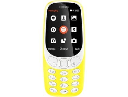 Telemóvel NOKIA 3310 (2.4'' - Amarelo)