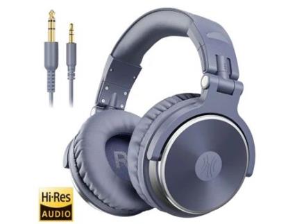 Oneodio Wired Professional Studio Pro Dj Auscultadores com Microfone Sobre a Orelha Hifi Monitor Música Auscultadores para Telefone Pc