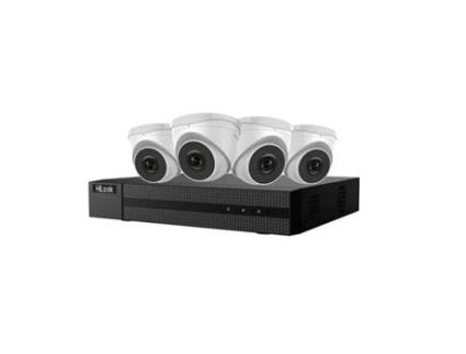 Kit de Videovigilância com 4 Câmaras de 2Mp HILOOK