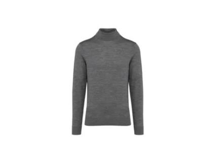 Camisola para Homem KARIBAN PREMIUM (M - Cinzento)