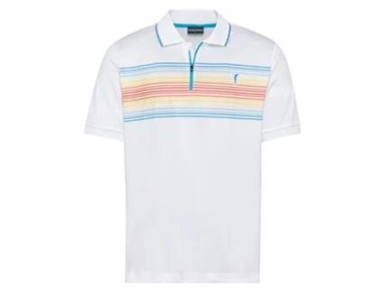 Polo para Golf GOLFINO (Homem - Branco - XL)