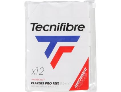 Conjunto de 12 Ténis Overgrips TECNIFIBRE Players Pro Feel
