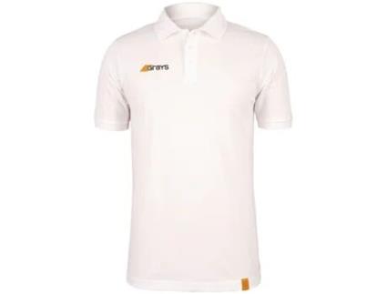 Polo para Homem de Hóquei GRAYS HOCKEY (2XL - Algodão - Branco)