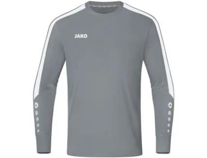 Camisola para Futebol JAKO (Unissexo - Cinzento - L)