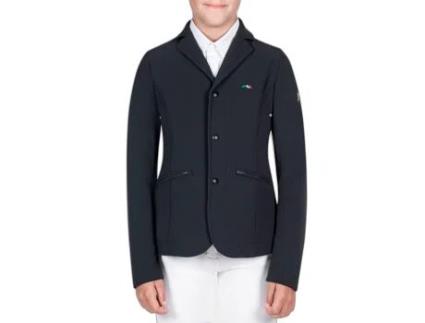 Casaco de Equitação para Menino EQUILINE (8/9 Anos - Preto)
