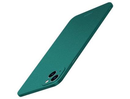 Capa TPU MOFI à prova de choque, verde para iPhone 13 6.1