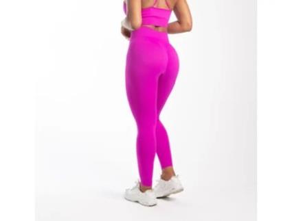 Leggins de Mulher FRAN.KLYN Power Rosa para Fitness (Tamanho:L)