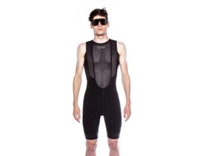 Calções para Homem de Ciclismo BIORACER (M - Preto)
