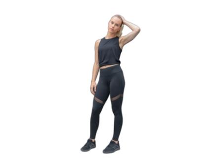 Leggins para Mulher TOMBO (M - Poliéster - Preto)