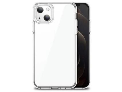 Capa TPU X-LEVEL transparente de quatro cantos anticolisão para iPhone 13 6.1