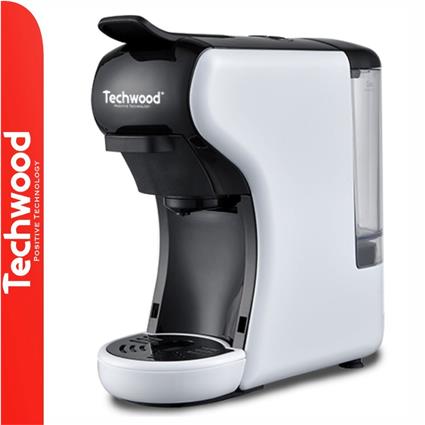 Máquina Café 1450W Cápsulas Nespresso/Dolce Gusto - Techwood