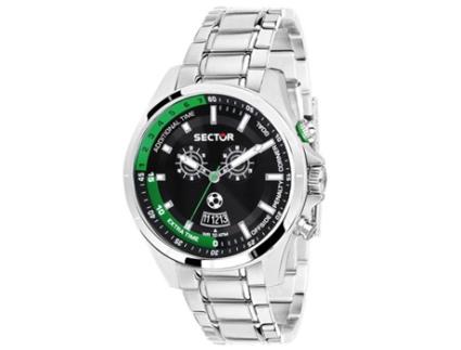 Relógio SECTOR | REL. SECTOR SOCCER, 46, Blk&Green DIAL,