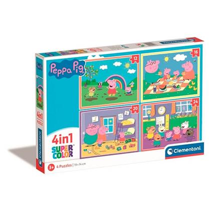 Puzzles Infantiles 4 In 1 Peppa Pig